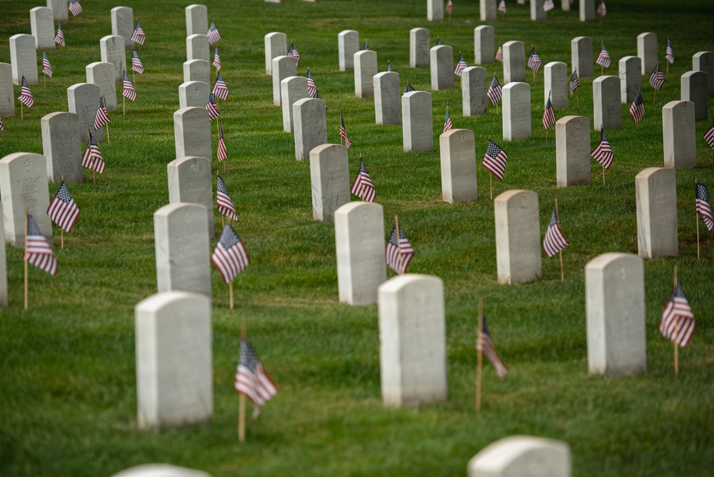 Flags In 2026 at Arlington National Cemetery