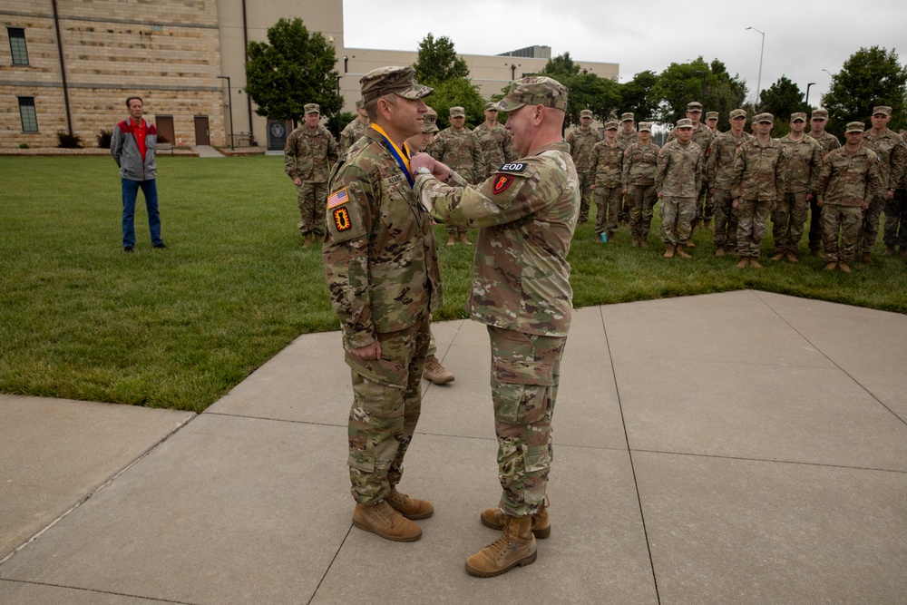 79th Explosive Ordnance Disposal Battalion Change of Command Ceremony