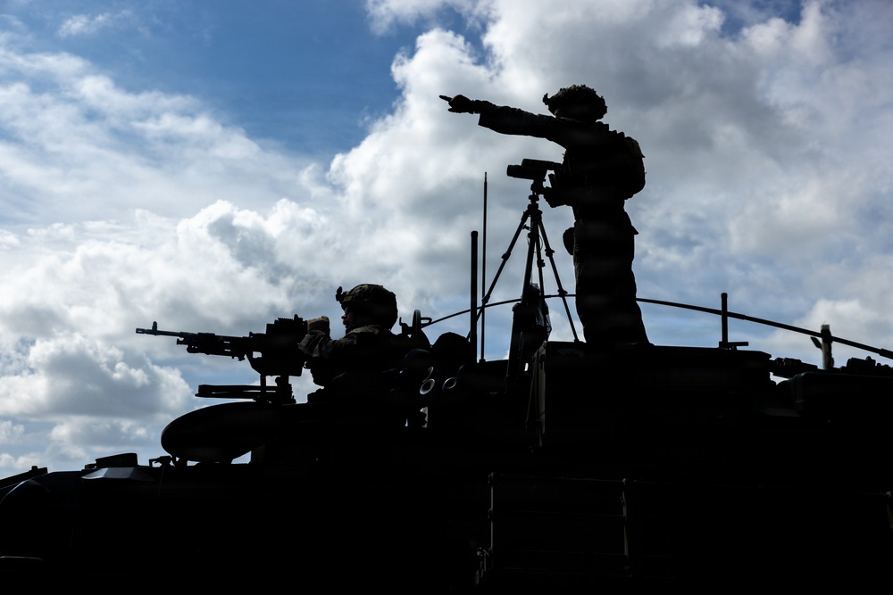 22nd MEU (SOC) | 2nd LAR Conducts Range on Puerto Rico