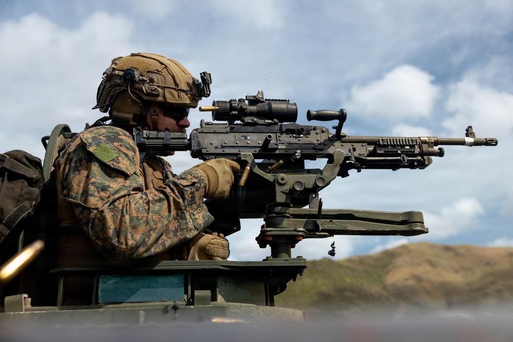 22nd MEU (SOC) | 2nd LAR Conducts Range on Puerto Rico