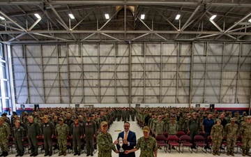 Strategic Communications Wing One Awarded Omaha Trophy