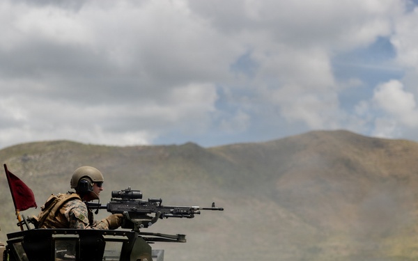 22nd MEU (SOC) | 2nd LAR Conducts Range on Puerto Rico