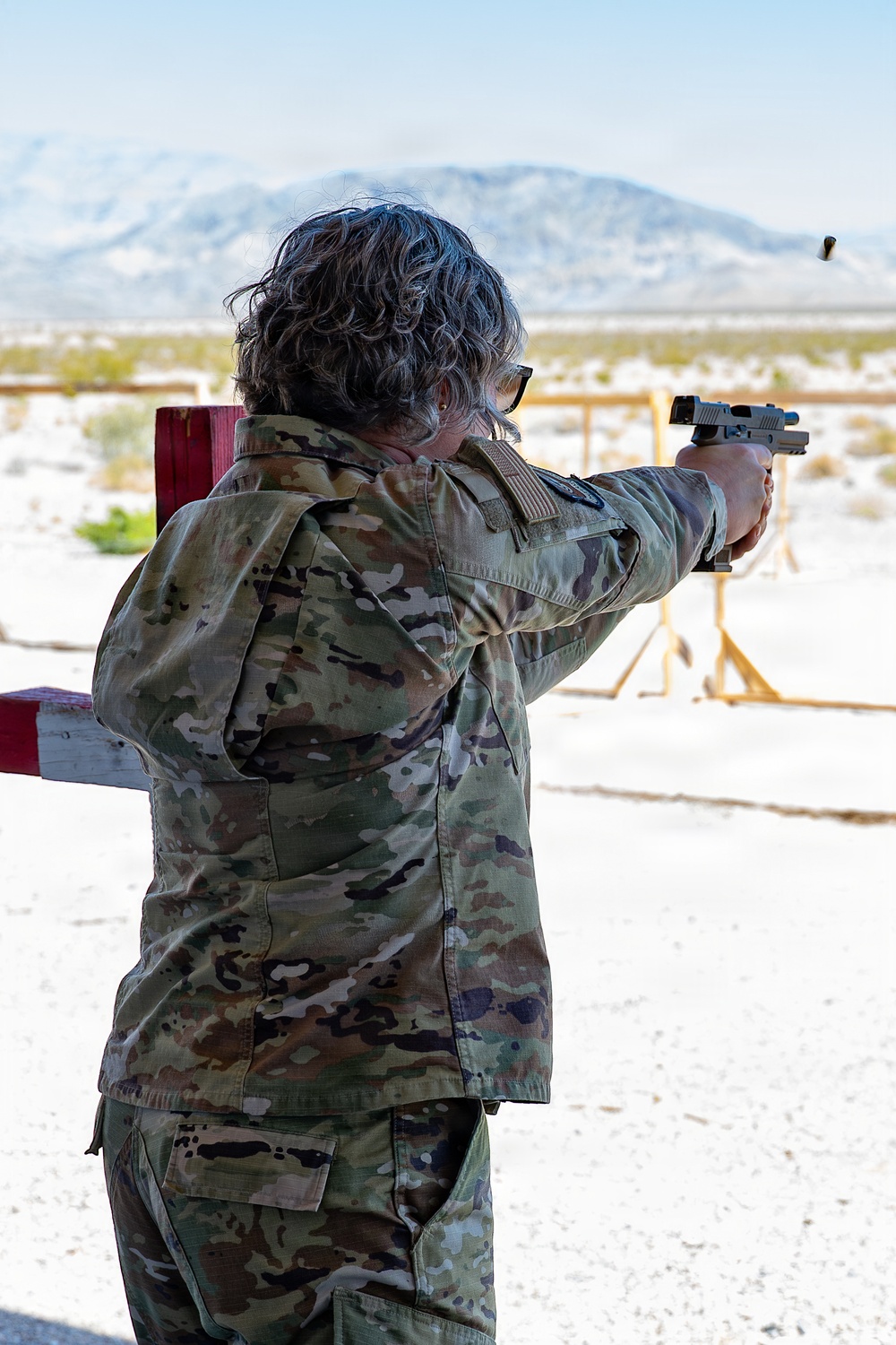 Security Forces organizes firing competition celebrating police week at Nellis AFB