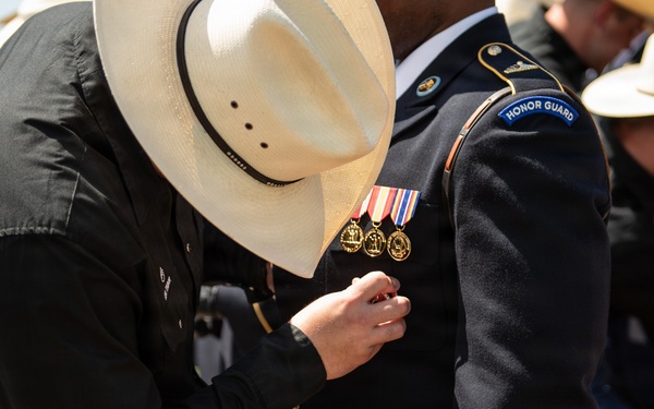 Military Horsemanship Identification Badge Award Ceremony