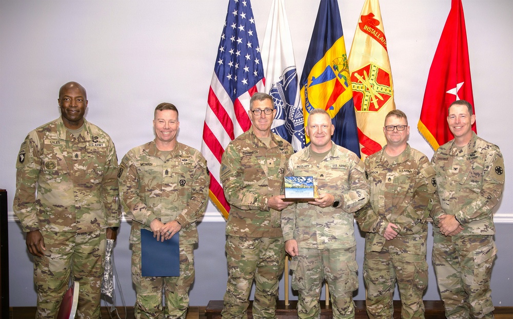 Jason Krawietz, 916th Support Brigade Volunteer Recognition