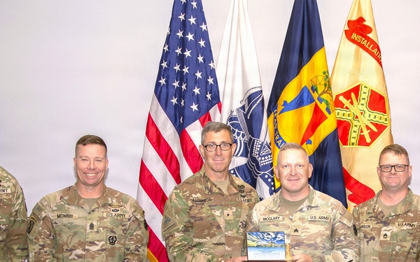 Jason Krawietz, 916th Support Brigade Volunteer Recognition