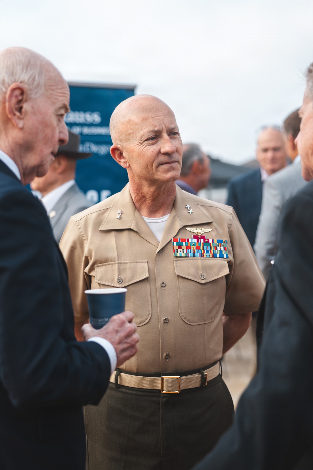 3rd MAW Commanding General speaks at SDMAC Breakfast