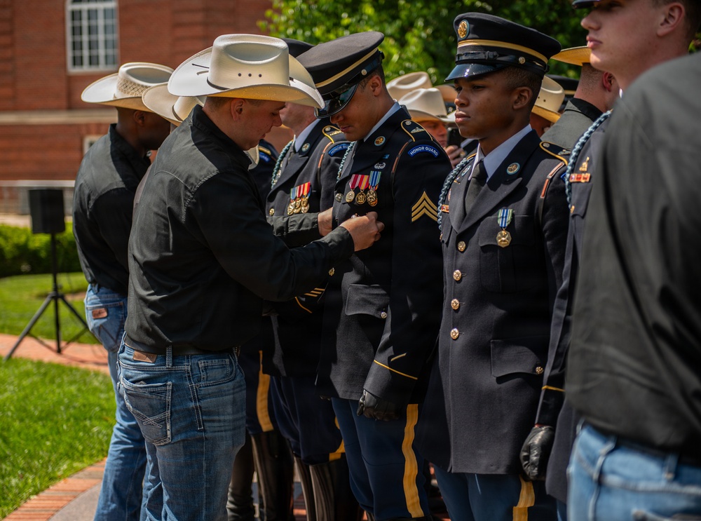 Military Horsemanship Identification Badge Award Ceremony