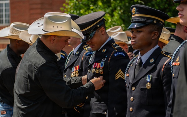 Military Horsemanship Identification Badge Award Ceremony