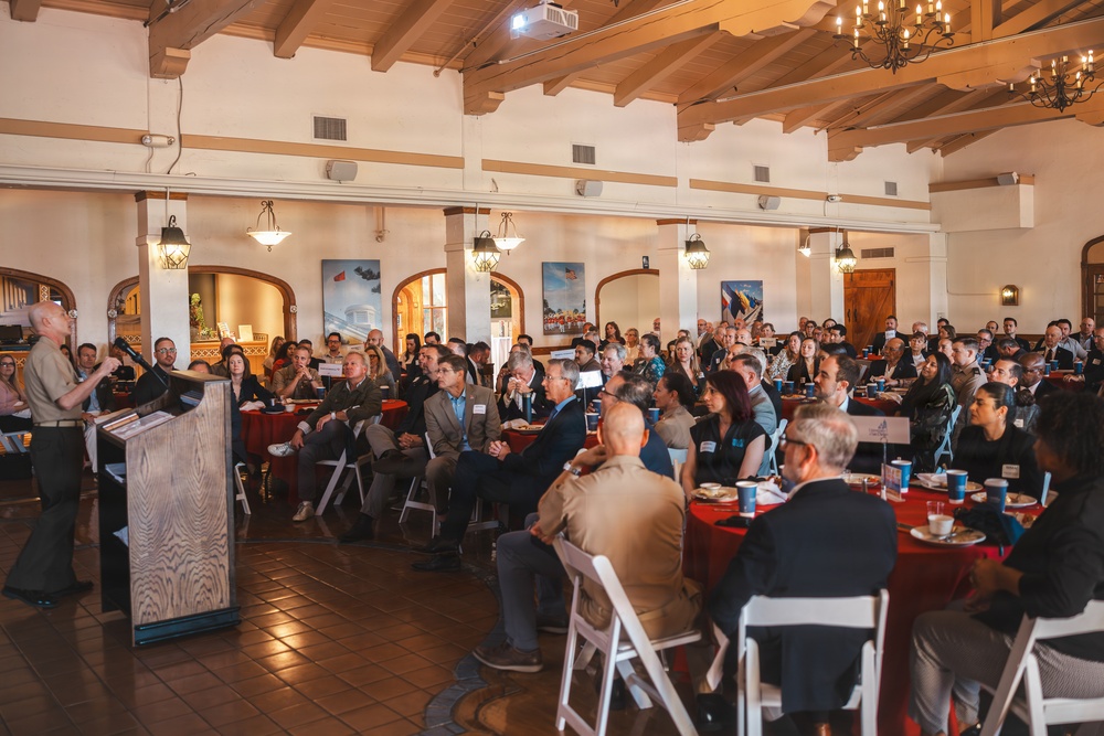 3rd MAW Commanding General speaks at SDMAC Breakfast