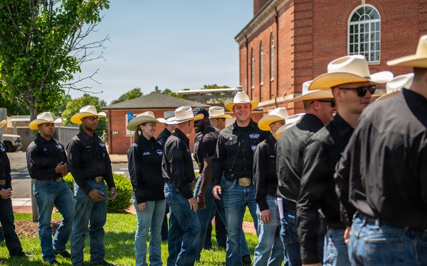 Military Horsemanship Identification Badge Award Ceremony