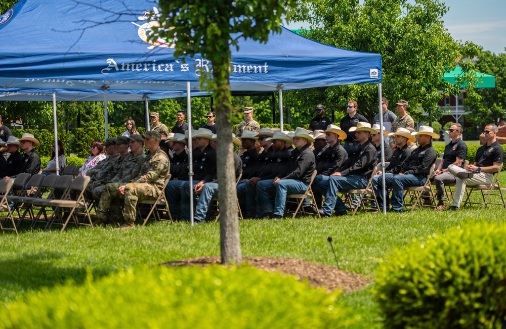 Military Horsemanship Identification Badge Award Ceremony