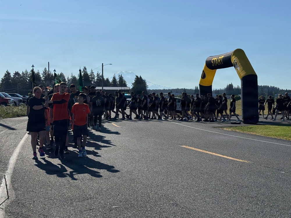 JBLM hosts Law Enforcement Torch Run, supports Special Olympics athletes