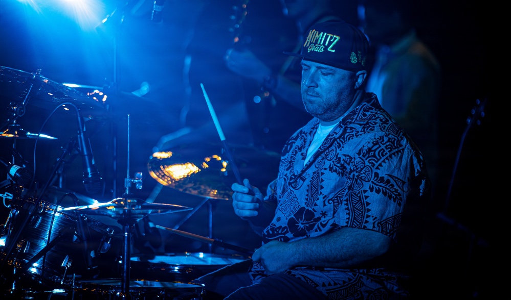 USS Nimitz Rock Band Concert