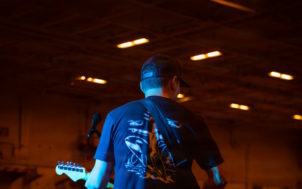 USS Nimitz Rock Band Concert