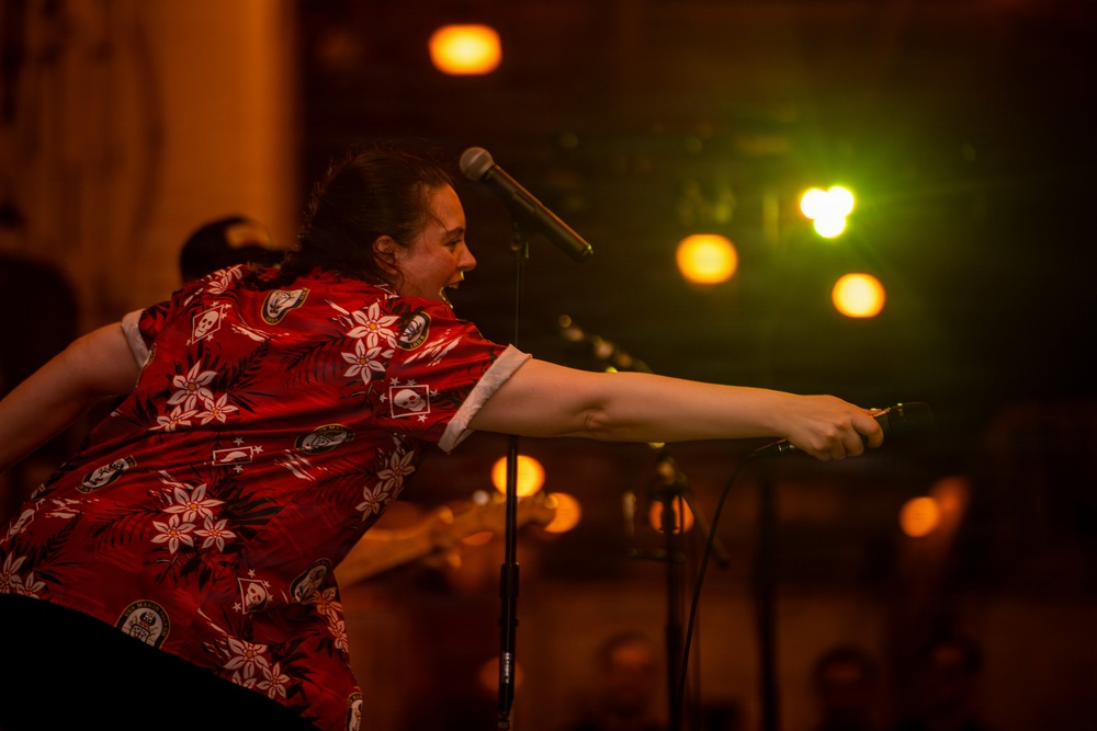USS Nimitz Rock Band Concert