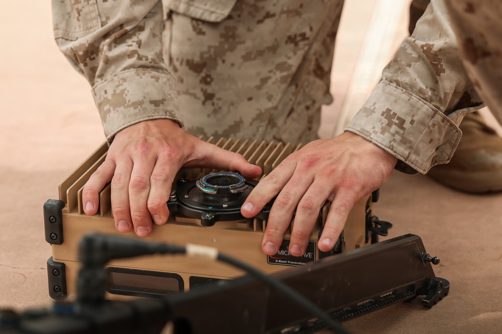 JTF-SB service members perform communication satellite training
