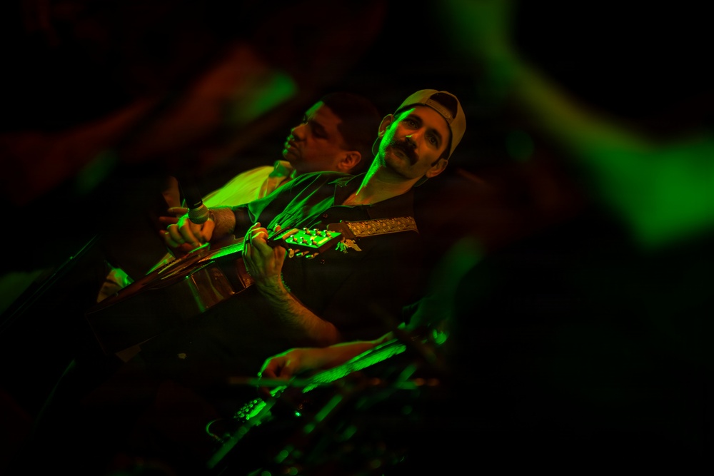 USS Nimitz Rock Band Concert