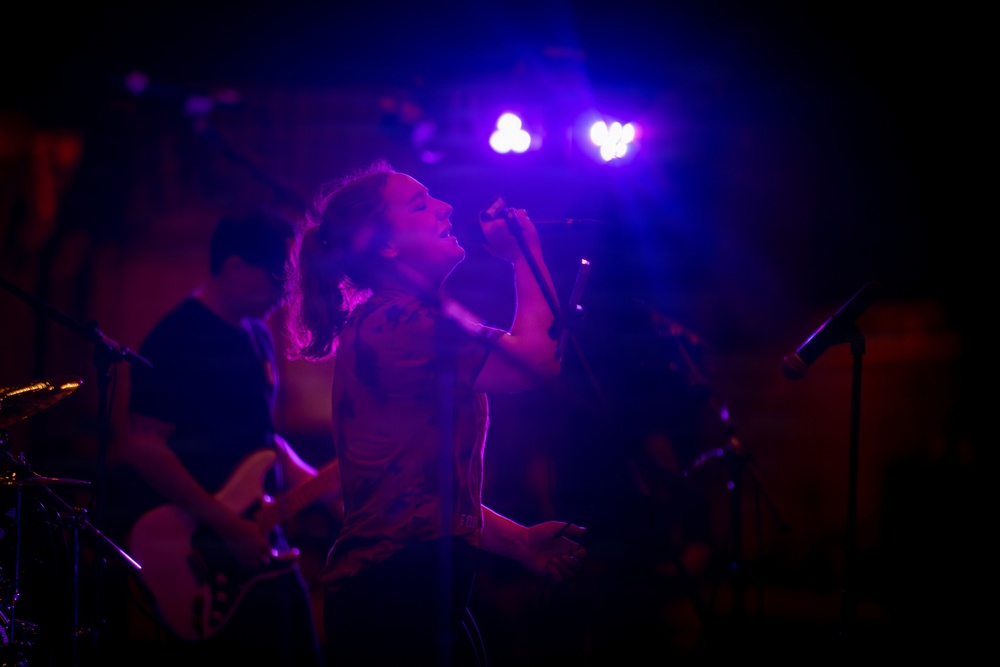 USS Nimitz Rock Band Concert