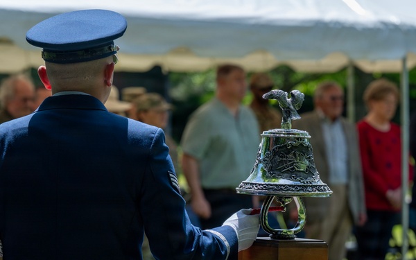 Fairchild AFB rededicates 1987 "Thunderhawk" Demonstration Team memorial