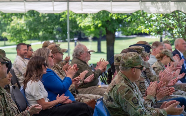 Fairchild AFB rededicates 1987 "Thunderhawk" Demonstration Team memorial