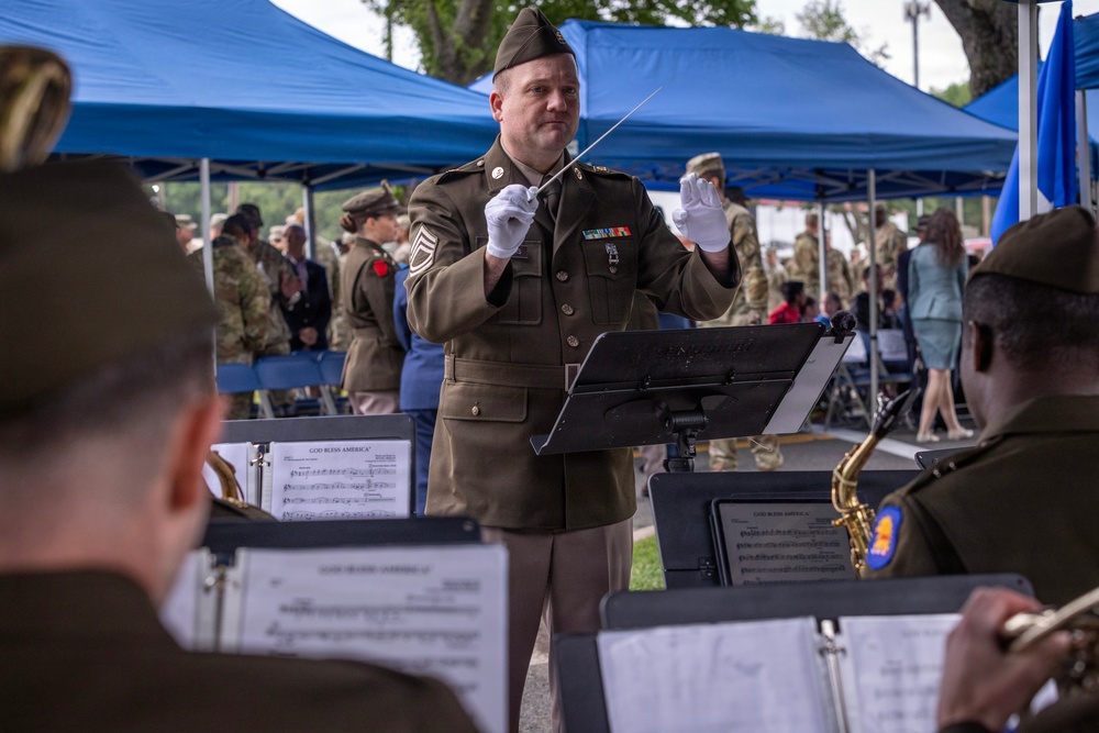 63rd Army Band performs at Memorial Day ceremony