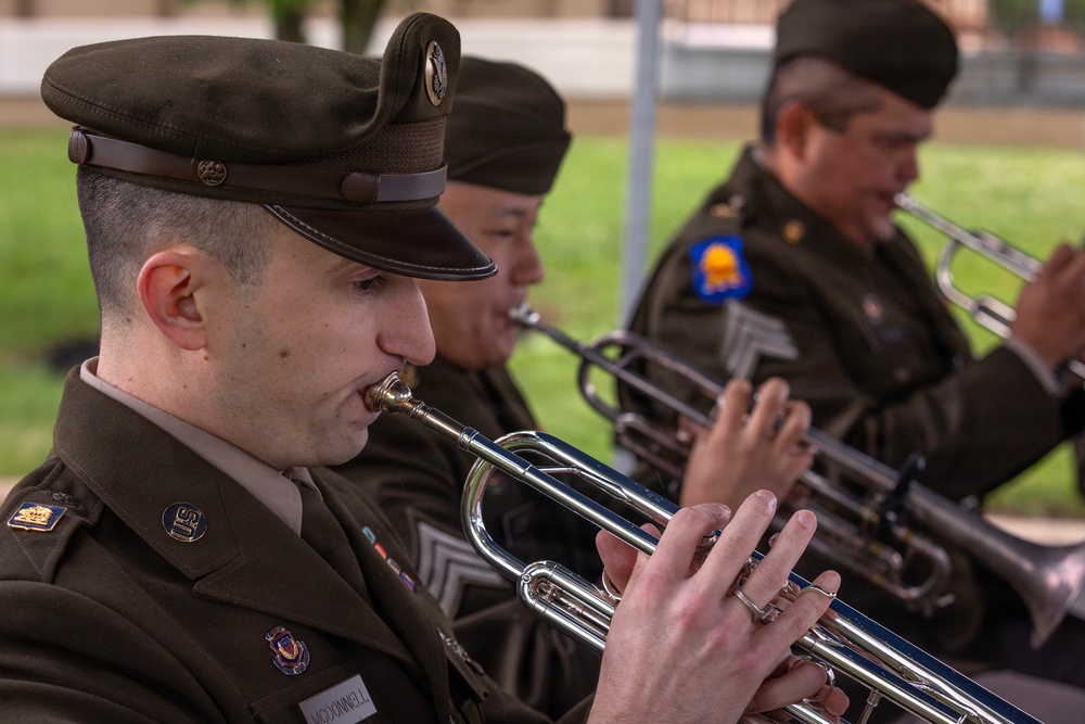 63rd Army Band performs at Memorial Day ceremony