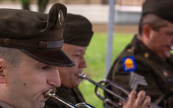 63rd Army Band performs at Memorial Day ceremony