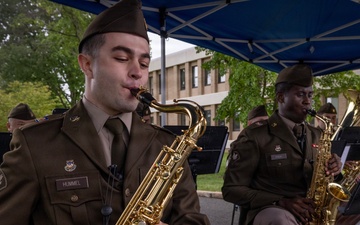 63rd Army Band performs at Memorial Day ceremony