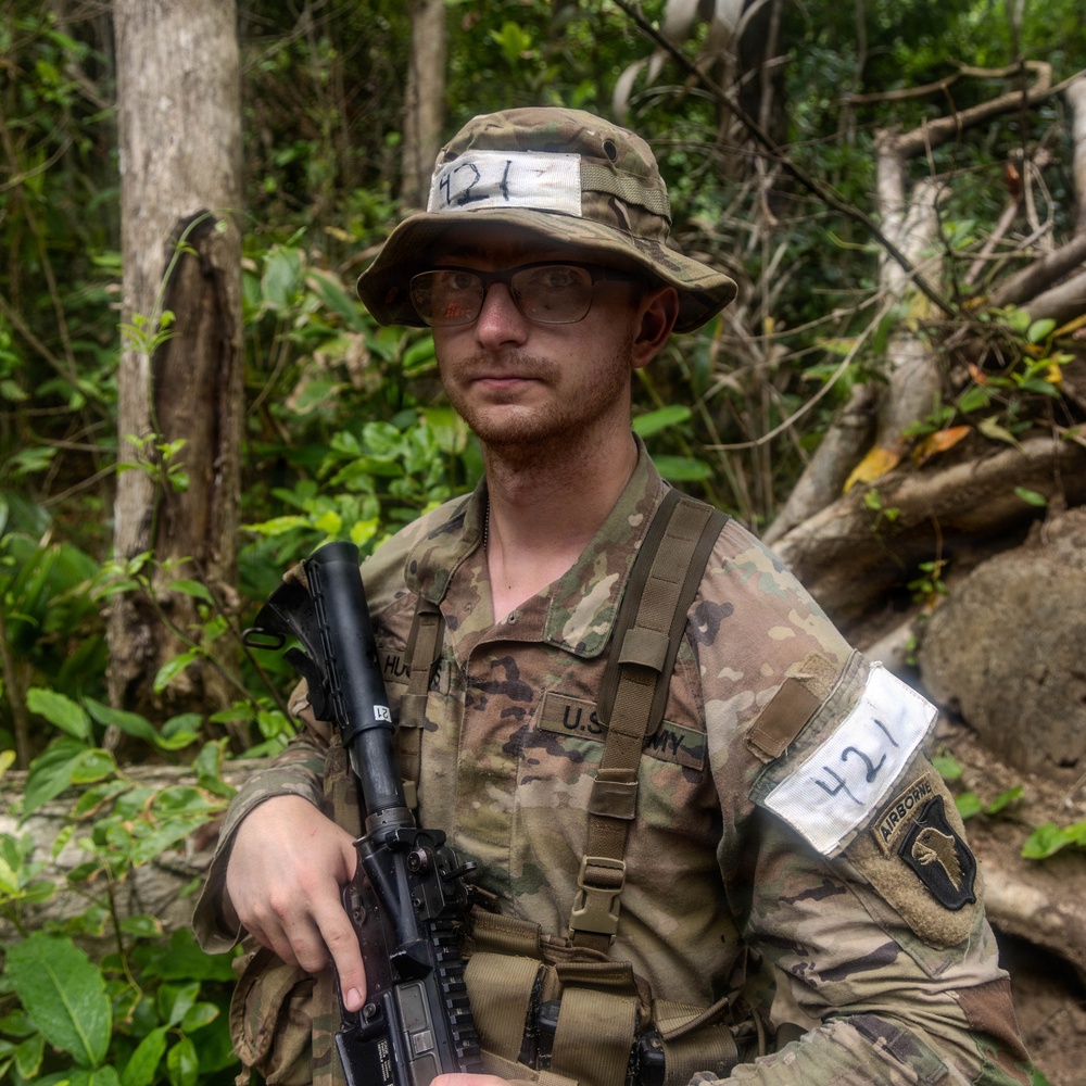 Jungle Operations Training Course - Panama 26-5: Jungle Spotlights