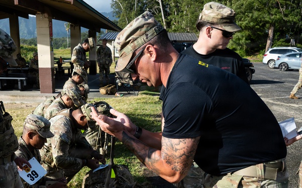 94th AAMDC's BSC 10-Mile Ruck  March