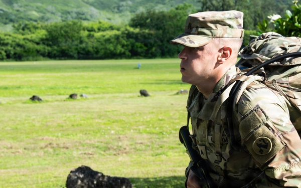 94th AAMDC's BSC 10-Mile Ruck  March