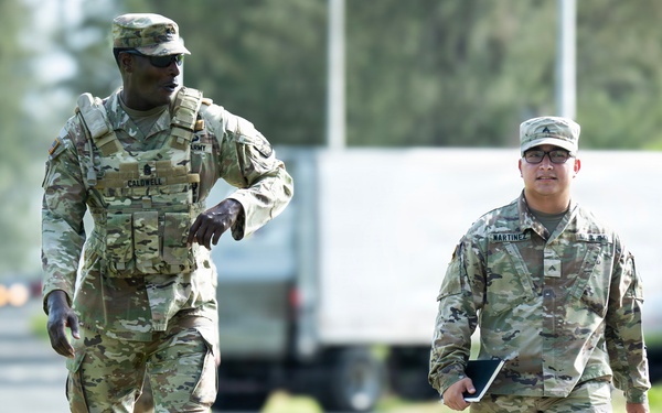 94th AAMDC's BSC 10-Mile Ruck  March