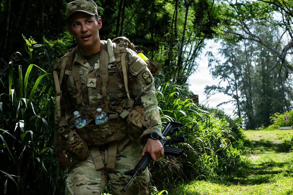 94th AAMDC's BSC 10-Mile Ruck  March