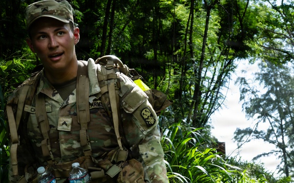 94th AAMDC's BSC 10-Mile Ruck  March
