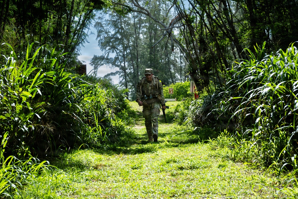 94th AAMDC's BSC 10-Mile Ruck  March
