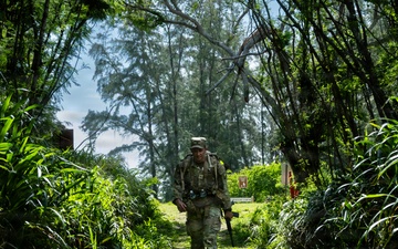 94th AAMDC's BSC 10-Mile Ruck  March