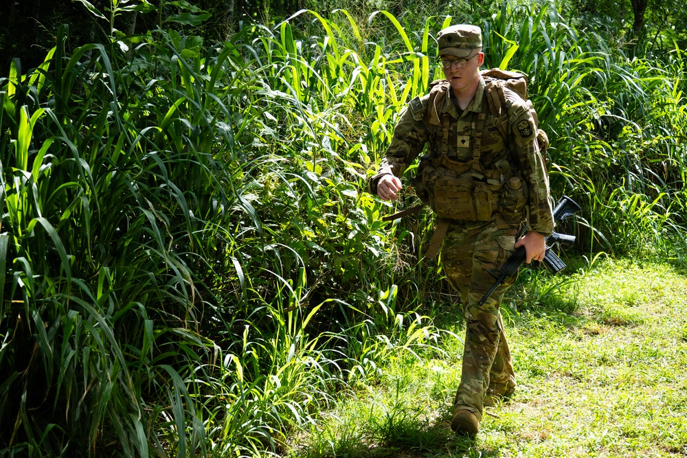 94th AAMDC's BSC 10-Mile Ruck  March