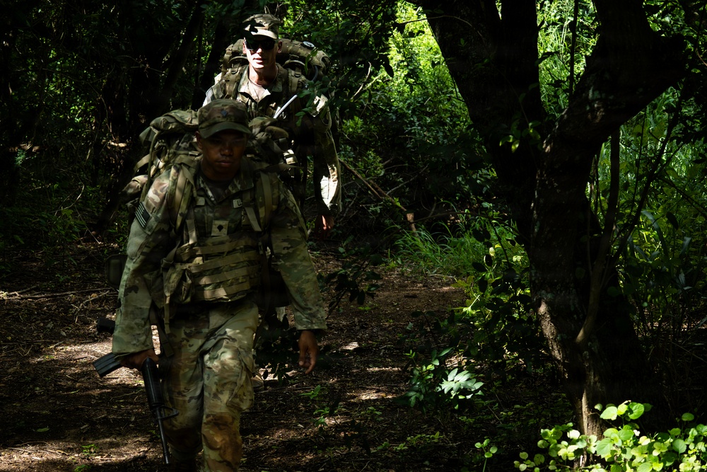94th AAMDC's BSC 10-Mile Ruck  March