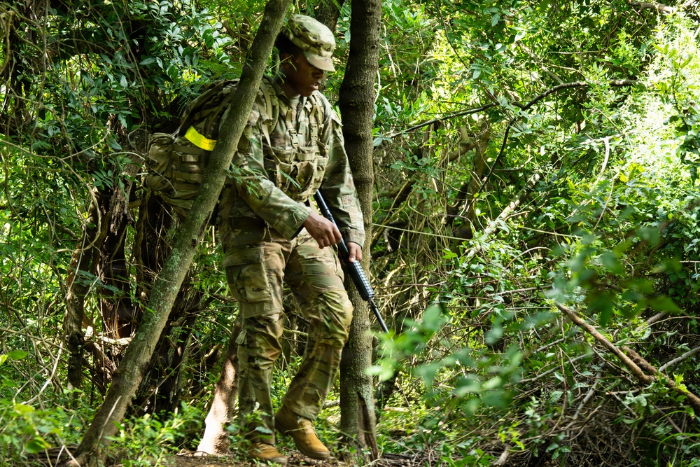 94th AAMDC's BSC 10-Mile Ruck  March