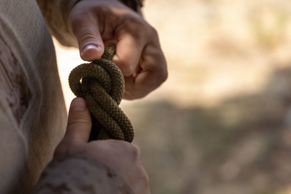 Marines with V2/5 and 3rd LAR conduct EOTG TRAP course