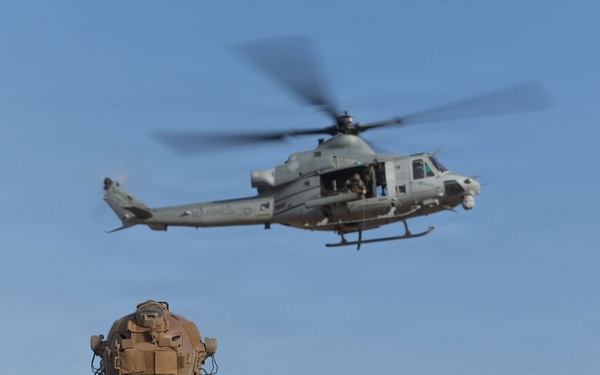 Marines with V2/5 and 3rd LAR conduct EOTG TRAP course