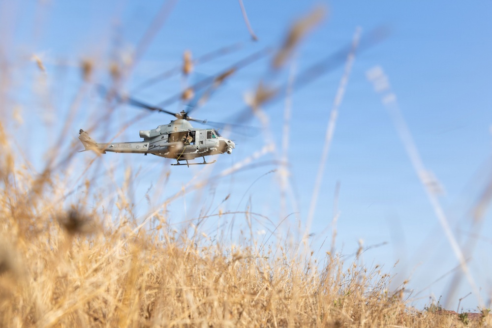 Marines with V2/5 and 3rd LAR conduct EOTG TRAP course