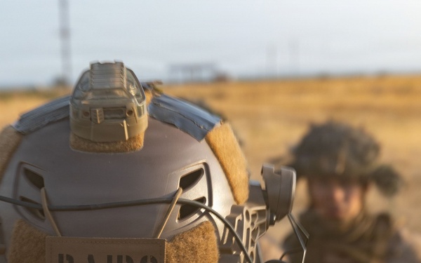 Marines with V2/5 and 3rd LAR conduct EOTG TRAP course