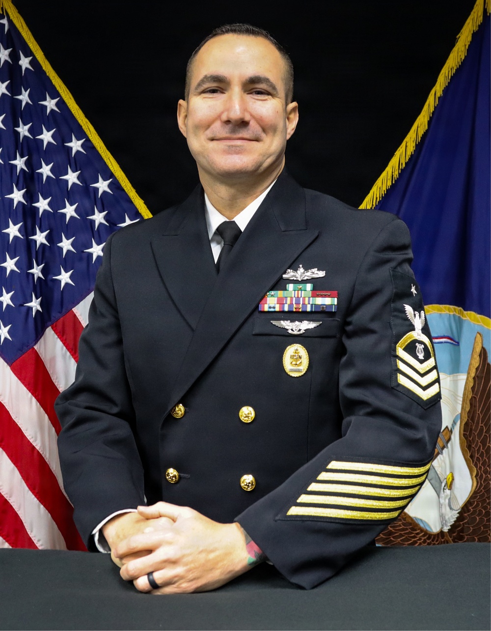 Senior Chief Musician Justin Glenn