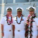 USS Carl M. Levin Holds Change of Command Ceremony