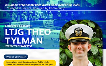 NAVFAC Hawaii Employee Spotlight: Lt. j.g. Theodore Tylman