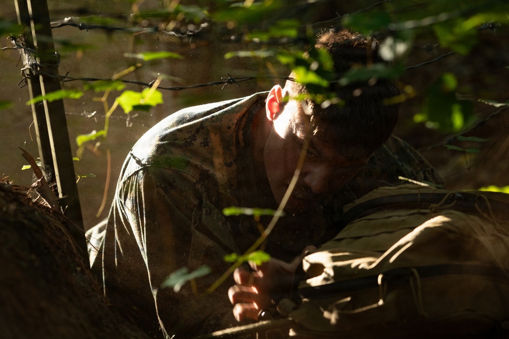 2nd Marine Logistics Group Improves Combat Readiness with Endurance Course