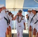 USS Carl M. Levin Holds Change of Command Ceremony