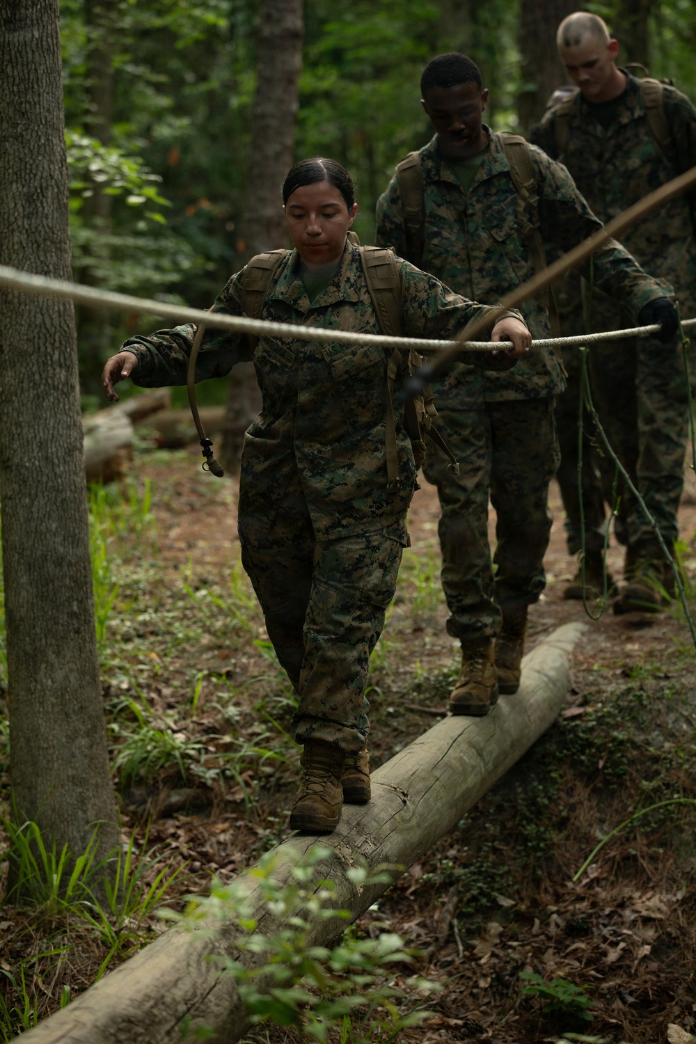 2nd Marine Logistics Group Improves Combat Readiness with Endurance Course